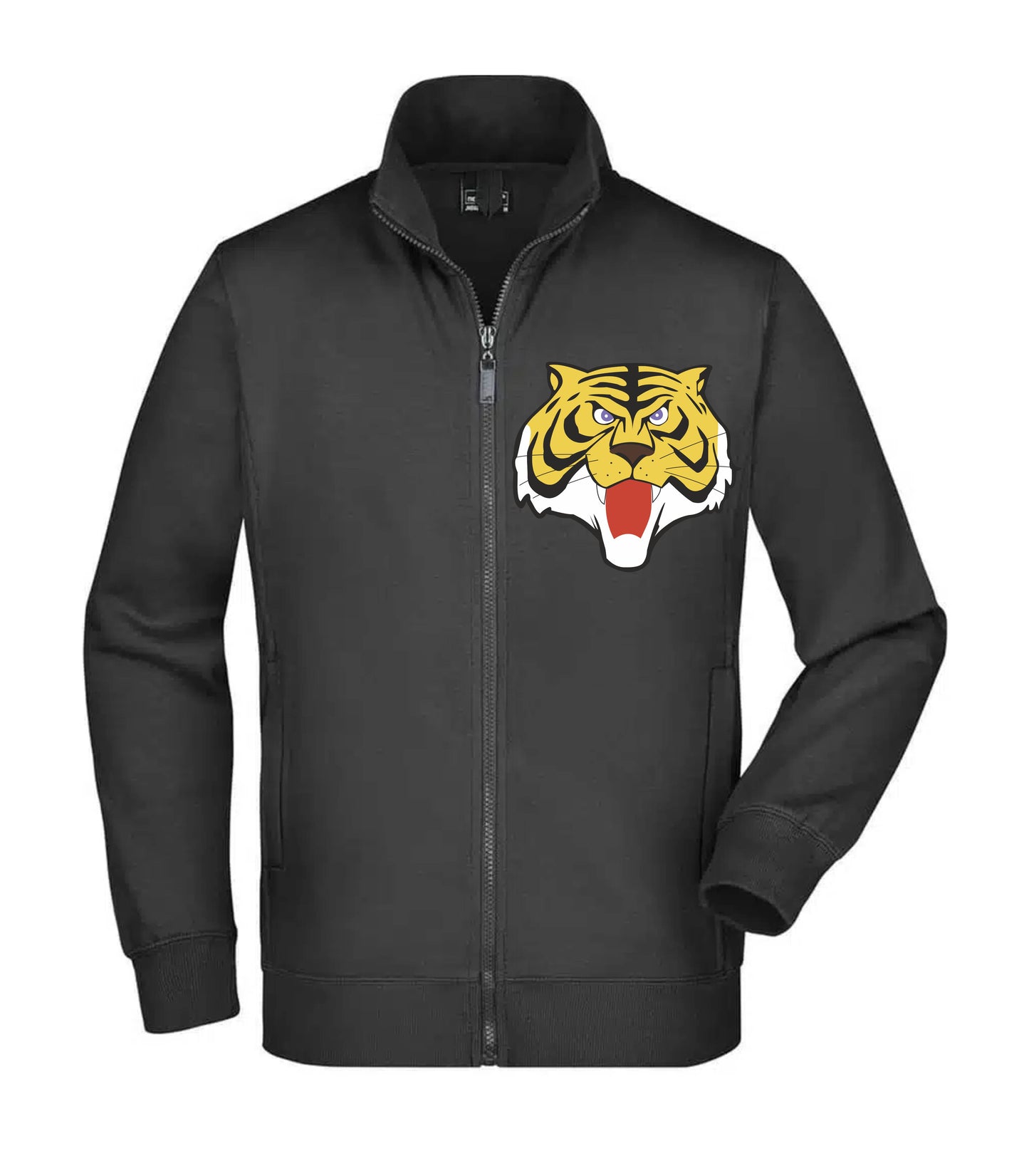 Felpa Unisex Full Zip - L'UOMO TIGRE HEAD - Super vestibilità Top qualità