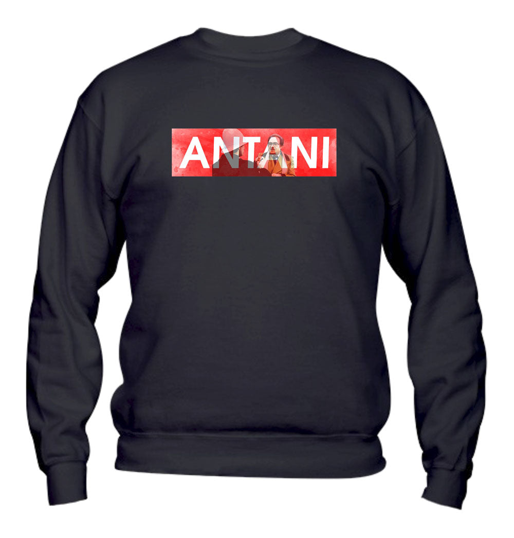 Felpa Girocollo UOMO, DONNA & BAMBIN - ANTANI - Super vestibilità Top qualità - Social Crazy