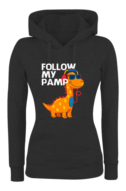 Felpa con cappuccio UOMO, DONNA & BAMBIN - FOLLOW MY PUMP - Super vestibilità Top qualità