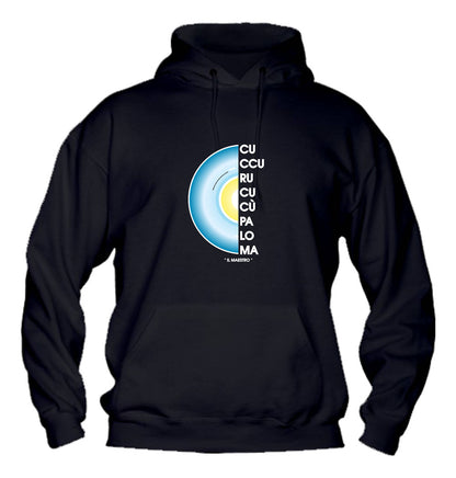 Felpa con cappuccio UOMO, DONNA & BAMBIN - IL MAESTRO - Super vestibilità Top qualità - Social Crazy