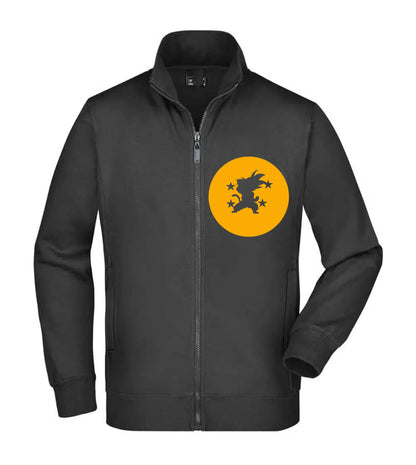 Felpa Unisex Full Zip - GOKU - SFERA DEL DRAGO - Super vestibilità Top qualità
