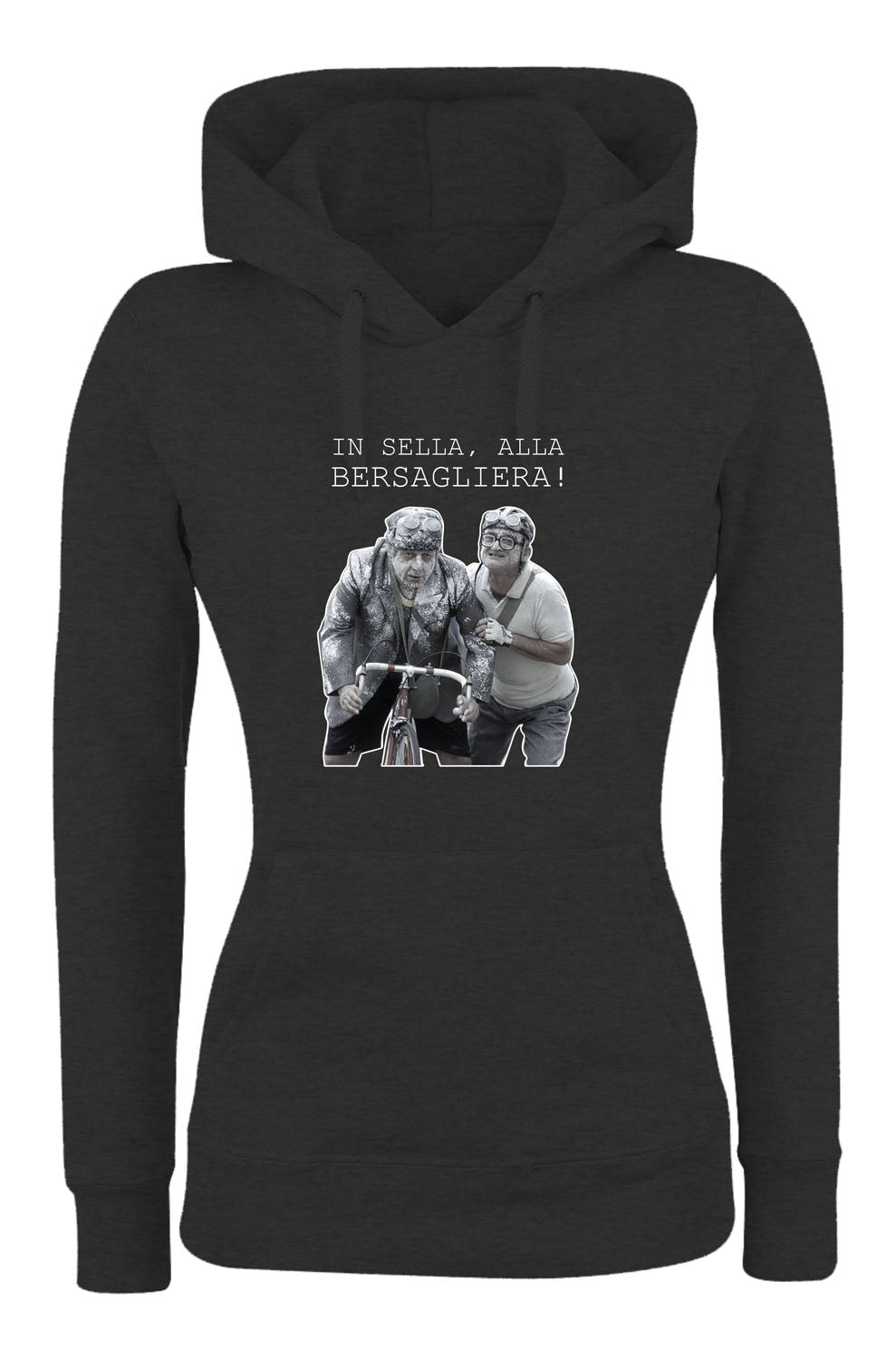 Felpa con cappuccio UOMO, DONNA & BAMBIN - IN SELLA - Super vestibilità Top qualità