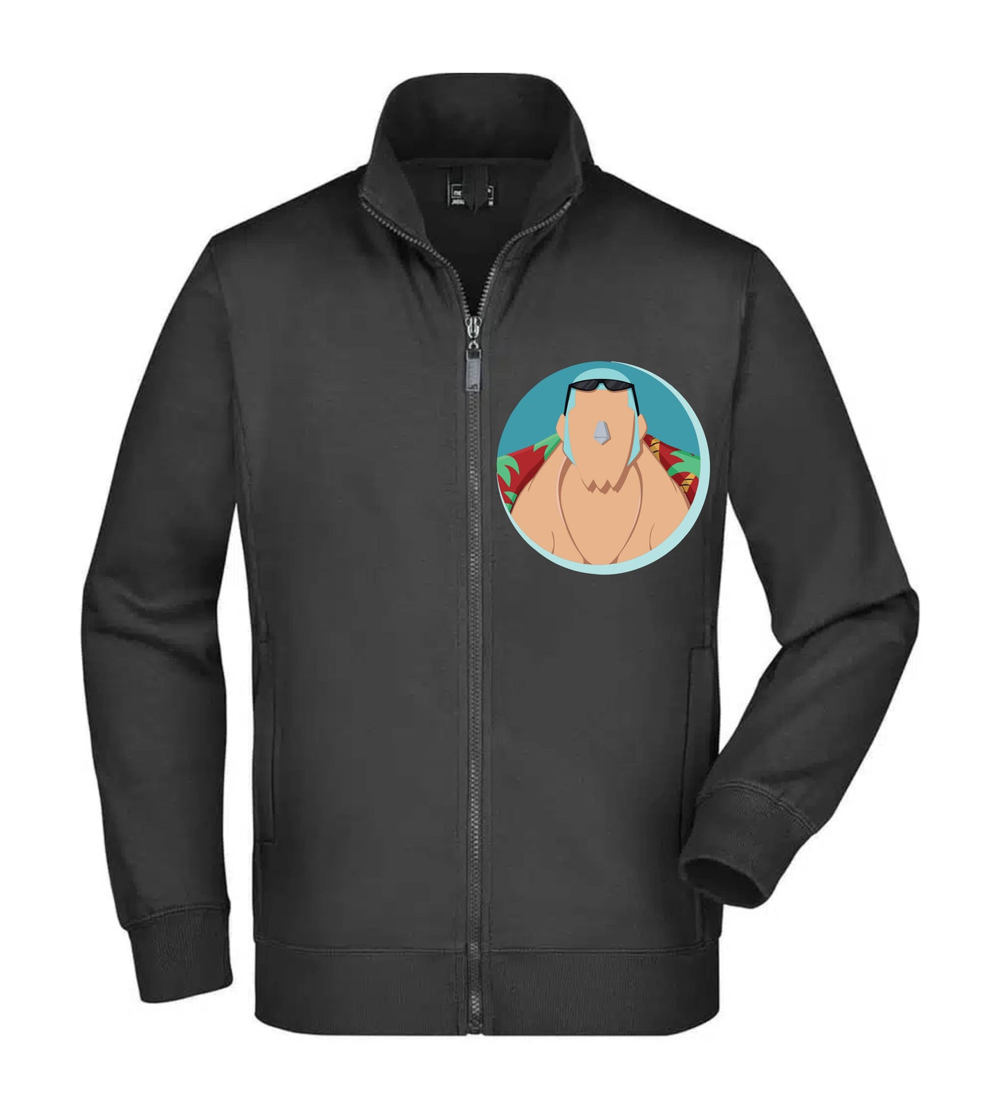 Felpa Unisex Full Zip - FRANKY - Super vestibilità Top qualità
