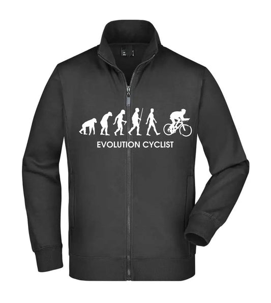 Felpa Unisex Full Zip - EVOLUTION CYCLING - Super vestibilità Top qualità