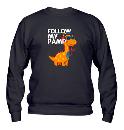 Felpa Girocollo UOMO, DONNA & BAMBIN - FOLLOWE MY PUMP - Super vestibilità Top qualità