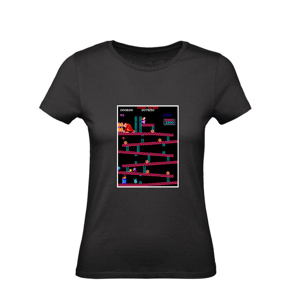 T-Shirt Uomo, Donna & Bambino - DONKEY KONG - Maglietta Maglia Tshirt Super vestibilità Top qualità