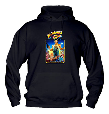 Felpa con cappuccio UOMO, DONNA & BAMBIN - BIG TROUBLE IN LITTLE CHINA - Super vestibilità Top qualità