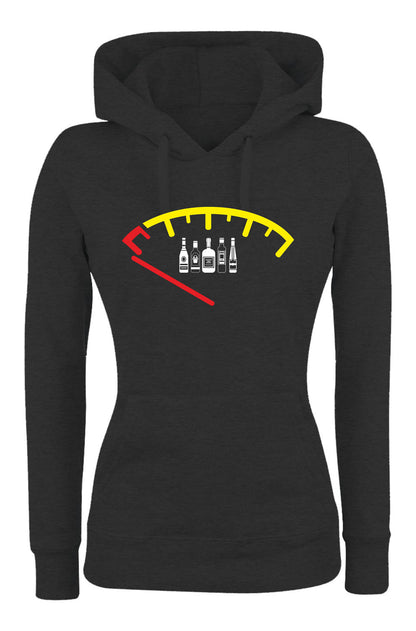 Felpa con cappuccio UOMO, DONNA & BAMBIN - ALCOOL - Super vestibilità Top qualità - Social Crazy