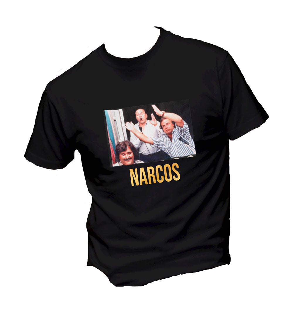 T-Shirt Uomo Donna & Bambino - NARCOS PERSONAGGI - Maglietta Maglia Tshirt Super vestibilità Top qualità