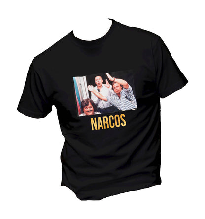 T-Shirt Uomo Donna & Bambino - NARCOS PERSONAGGI - Maglietta Maglia Tshirt Super vestibilità Top qualità
