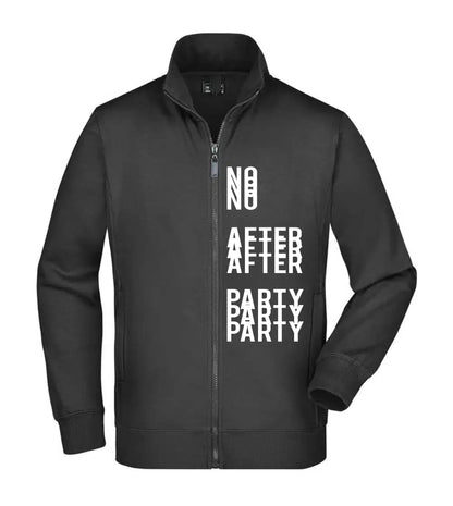 Felpa Unisex Full Zip - NO AFTER PARTY - Super vestibilità Top qualità