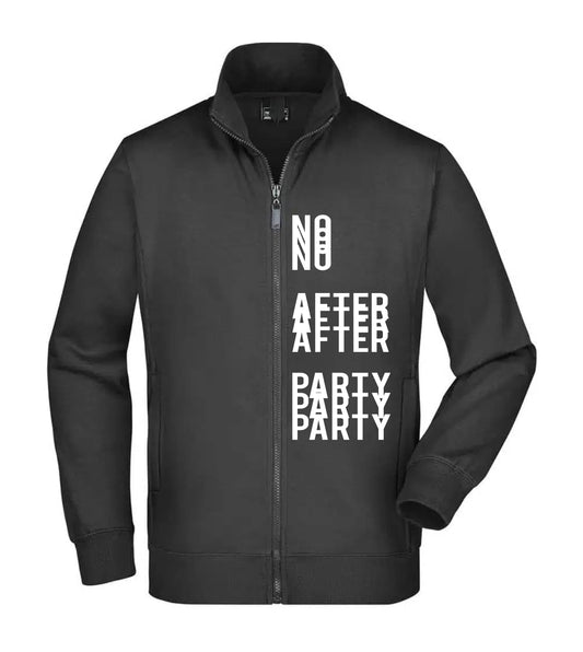 Felpa Unisex Full Zip - NO AFTER PARTY - Super vestibilità Top qualità