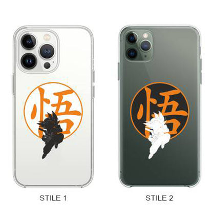 Cover Compatibile Con Tutti i Modelli iPhone - GOKU  - Trasparente UltraSottili AntiGraffio Antiurto Case Custodia Marca