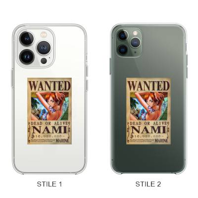 Cover Compatibile Con Tutti i Modelli iPhone - NAMI DEAD OR ALIVE - Trasparente UltraSottili AntiGraffio Antiurto Case Custodia Marca