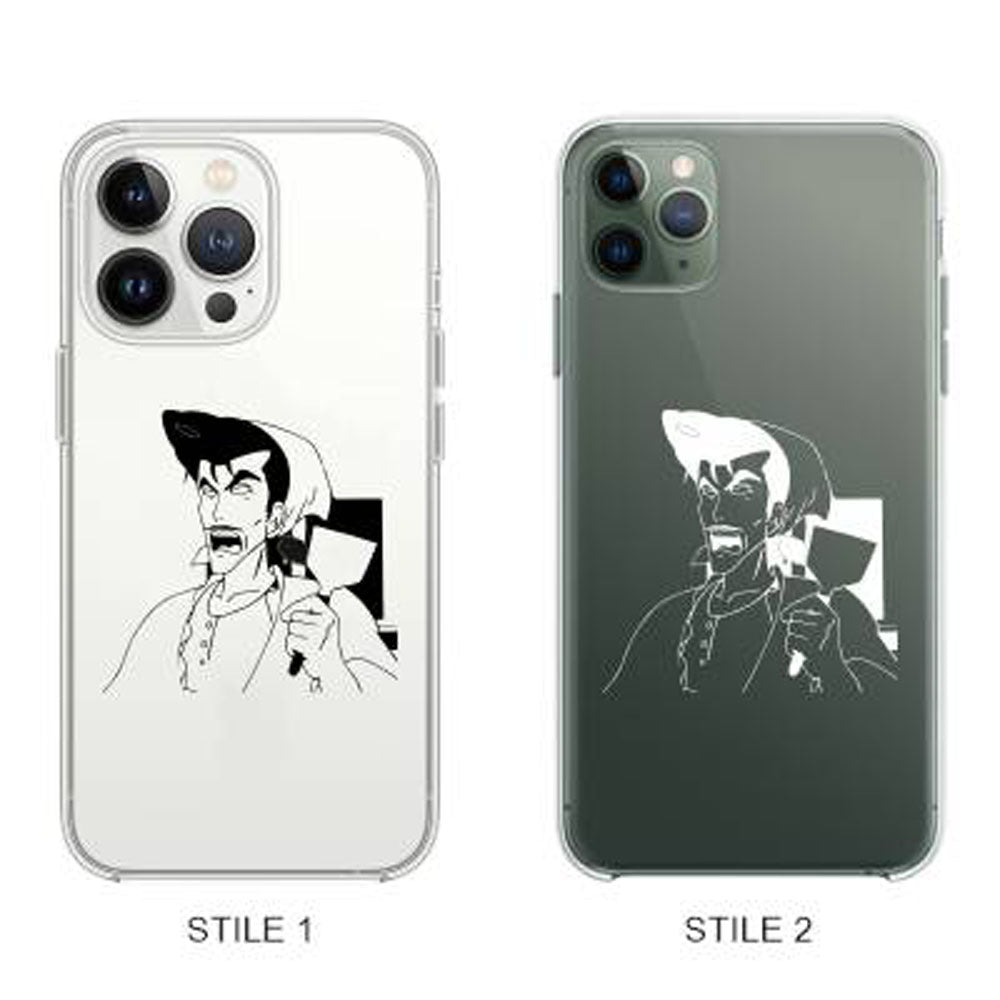 Cover Compatibile Con Tutti i Modelli iPhone - MARRABBIO - Trasparente UltraSottili AntiGraffio Antiurto Case Custodia Marca