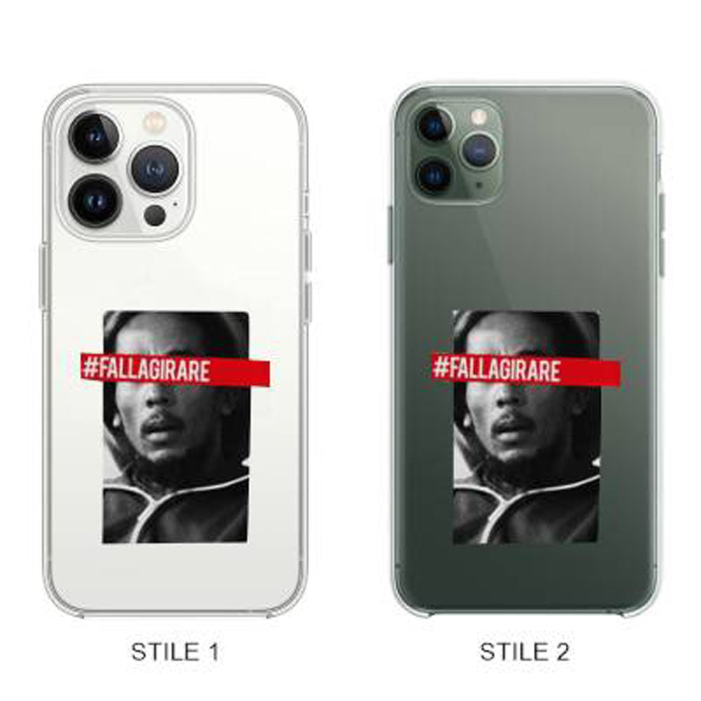 Cover Compatibile Con Tutti i Modelli iPhone - FALLA GIRARE - Trasparente UltraSottili AntiGraffio Antiurto Case Custodia Marca
