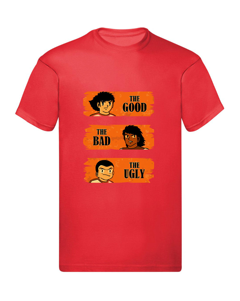 T-Shirt Uomo, Donna & Bambino - HOLLY E BENJI THE GOOD THE BAD THE UGLY - Maglietta Maglia Tshirt Super vestibilità Top qualità