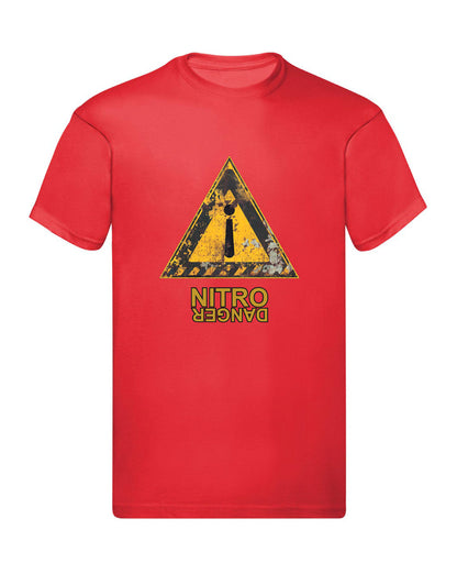 T-Shirt Uomo Donna & Bambino - NITRO DANGER  - Maglietta Maglia Tshirt Super vestibilità Top qualità - Social Crazy