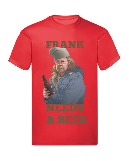 T-Shirt Uomo Donna & Bambino - NEED A BEER - SHAMELESS - Maglietta Maglia Tshirt Super vestibilità Top qualità