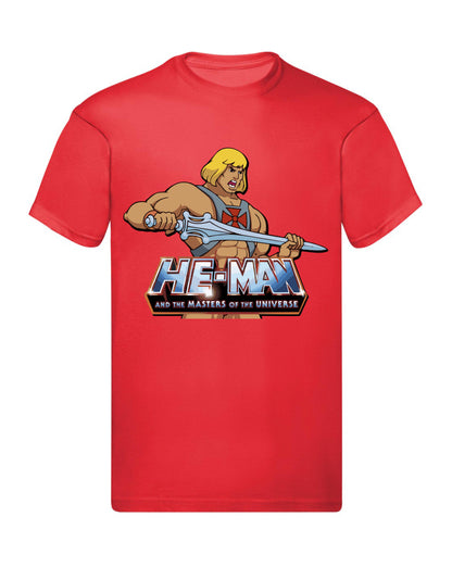 T-Shirt Uomo & Bambino - HE MAN  - Maglietta Maglia Tshirt Super vestibilità Top qualità