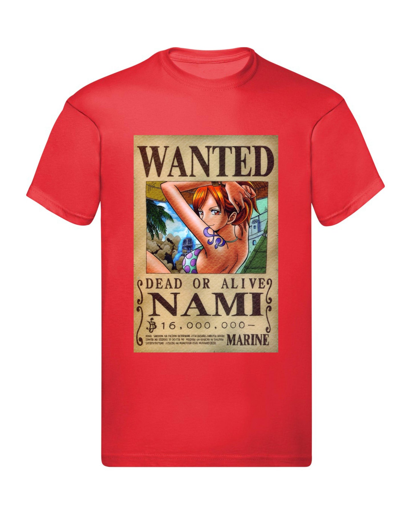 T-Shirt Uomo Donna & Bambino - NAMI DEAD OR ALIVE  - Maglietta Maglia Tshirt Super vestibilità Top qualità