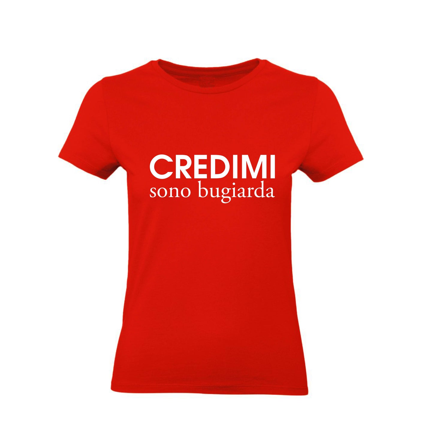 T-Shirt Uomo, Donna & Bambino - CREDIMI SONO BUGIARD - Maglietta Maglia Tshirt Super vestibilità Top qualità