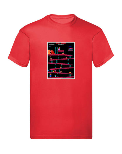 T-Shirt Uomo, Donna & Bambino - DONKEY KONG - Maglietta Maglia Tshirt Super vestibilità Top qualità