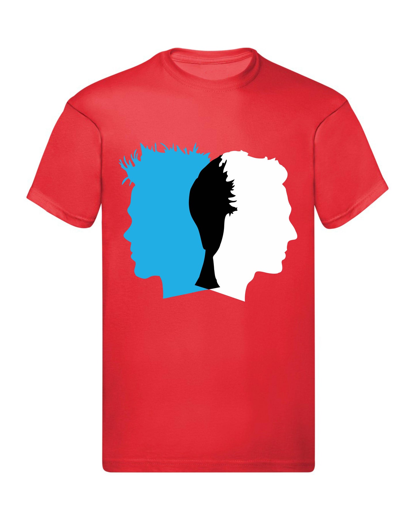 T-Shirt Uomo, Donna & Bambino - FIGHT CLUB DOUBLE FACES - Maglietta Maglia Tshirt Super vestibilità Top qualità