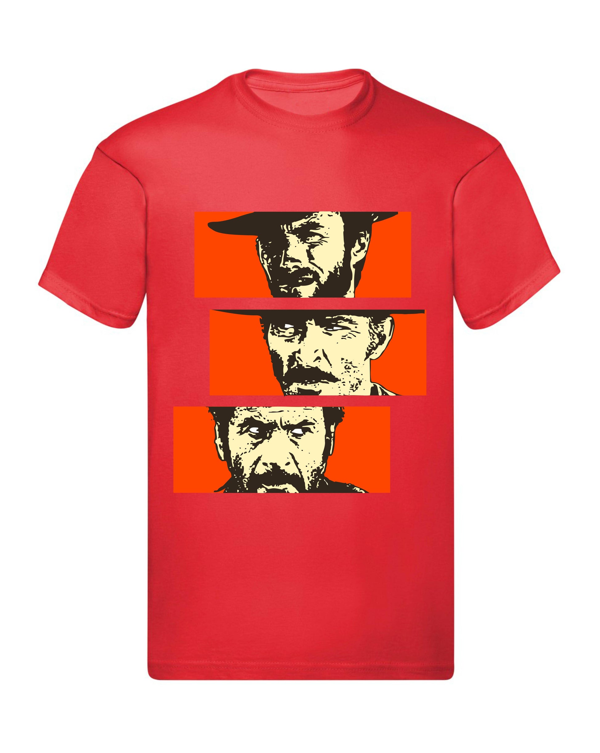 T-Shirt Uomo, Donna & Bambino - IL BUONO IL BRUTTO IL CATTIVO - Maglietta Maglia Tshirt Super vestibilità Top qualità - Social Crazy