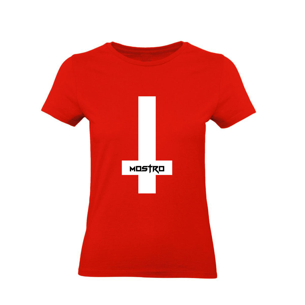 T-Shirt Uomo Donna & Bambino - MOSTRO CROCE - Maglietta Maglia Tshirt Super vestibilità Top qualità