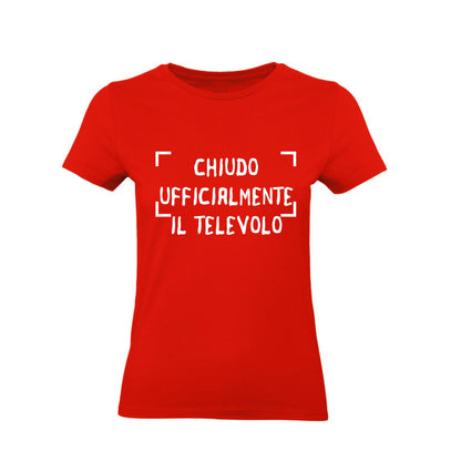 T-Shirt Uomo, Donna & Bambino - CHIUDO UFFICIALMENTE IL TELEVOTO - Maglietta Maglia Tshirt Super vestibilità Top qualità
