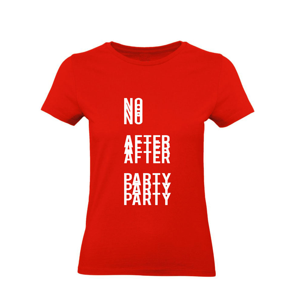 T-Shirt Uomo Donna & Bambino - NO AFTER PARTY - Maglietta Maglia Tshirt Super vestibilità Top qualità