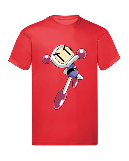T-Shirt Uomo, Donna & Bambino - BOMBERMAN - Maglietta Maglia Tshirt Super vestibilità Top qualità