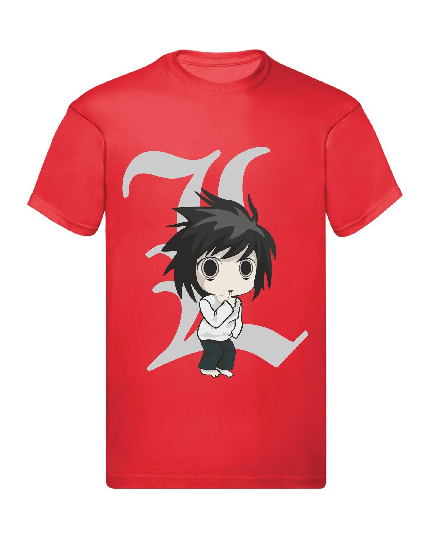 T-Shirt Uomo Donna & Bambino - LAWLIET CHIBI -  Maglietta Maglia Tshirt Super vestibilità Top qualità