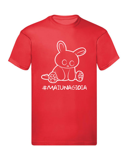 T-Shirt Uomo, Donna & Bambino - #MAIUNAGIOIA - Maglietta Maglia Tshirt Super vestibilità Top qualità