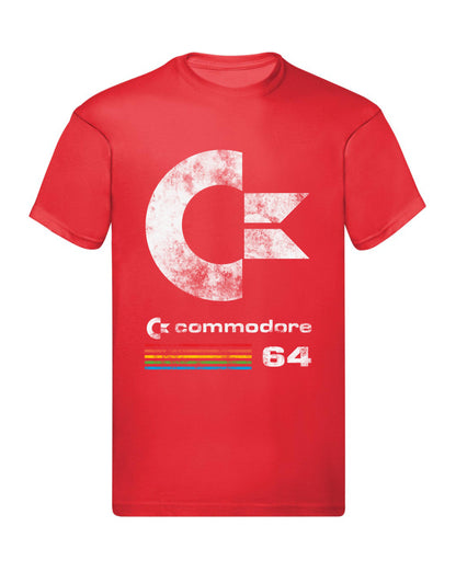 T-Shirt Uomo, Donna & Bambino - COMMODORE 64 - Maglietta Maglia Tshirt Super vestibilità Top qualità