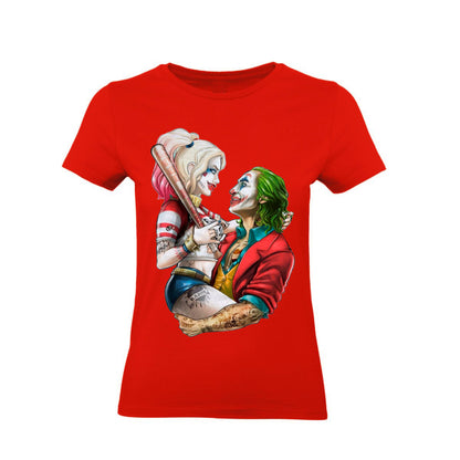 T-Shirt Uomo, Donna & Bambino - HARLEY E JOKER  - Maglietta Maglia Tshirt Super vestibilità Top qualità