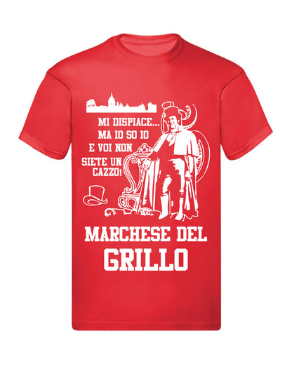 T-Shirt Uomo Donna & Bambino - MARCHESE DEL GRILLO - Maglietta Maglia Tshirt Super vestibilità Top qualità