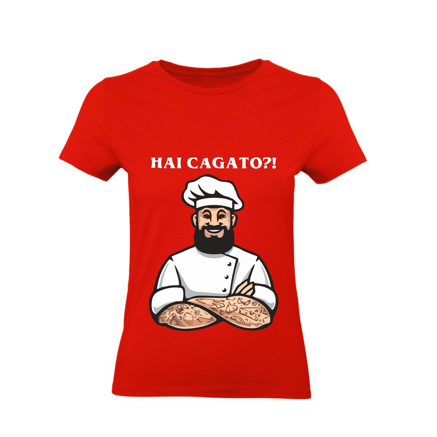 T-Shirt Uomo, Donna & Bambino - HAI CAGATO?  - Maglietta Maglia Tshirt Super vestibilità Top qualità