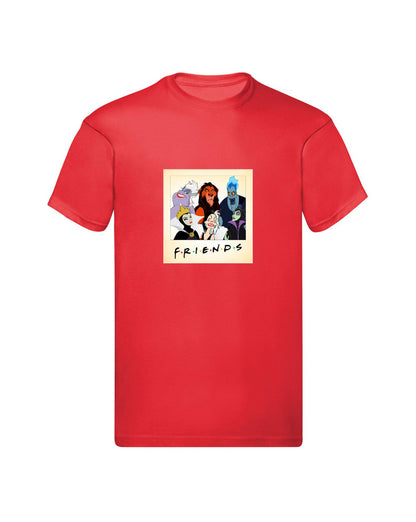 T-Shirt Uomo, Donna & Bambino - CATTIVI AMICI - Maglietta Maglia Tshirt Super vestibilità Top qualità