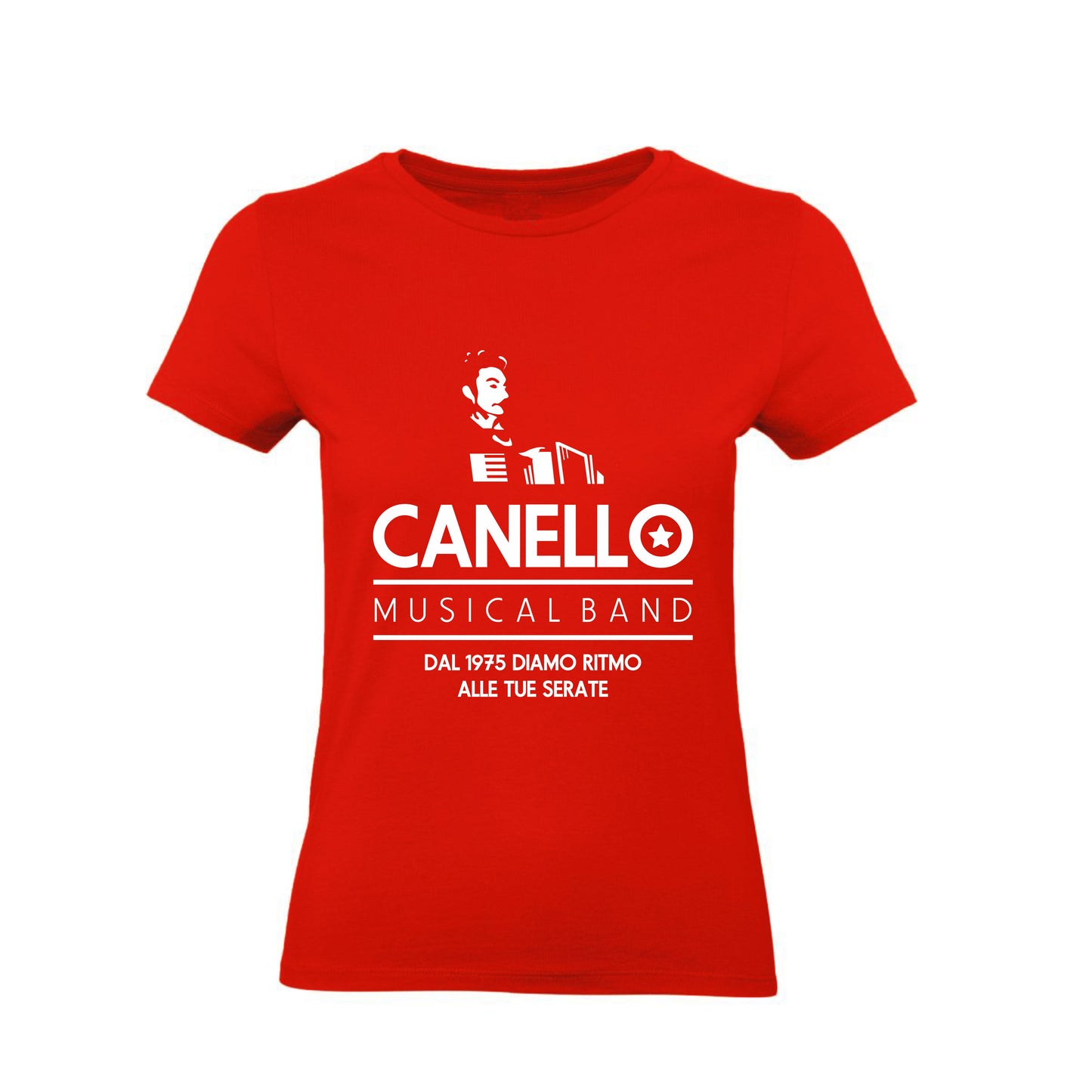 T-Shirt Uomo, Donna & Bambino - CANELLO MUSICAL BAND - Maglietta Maglia Tshirt Super vestibilità Top qualità