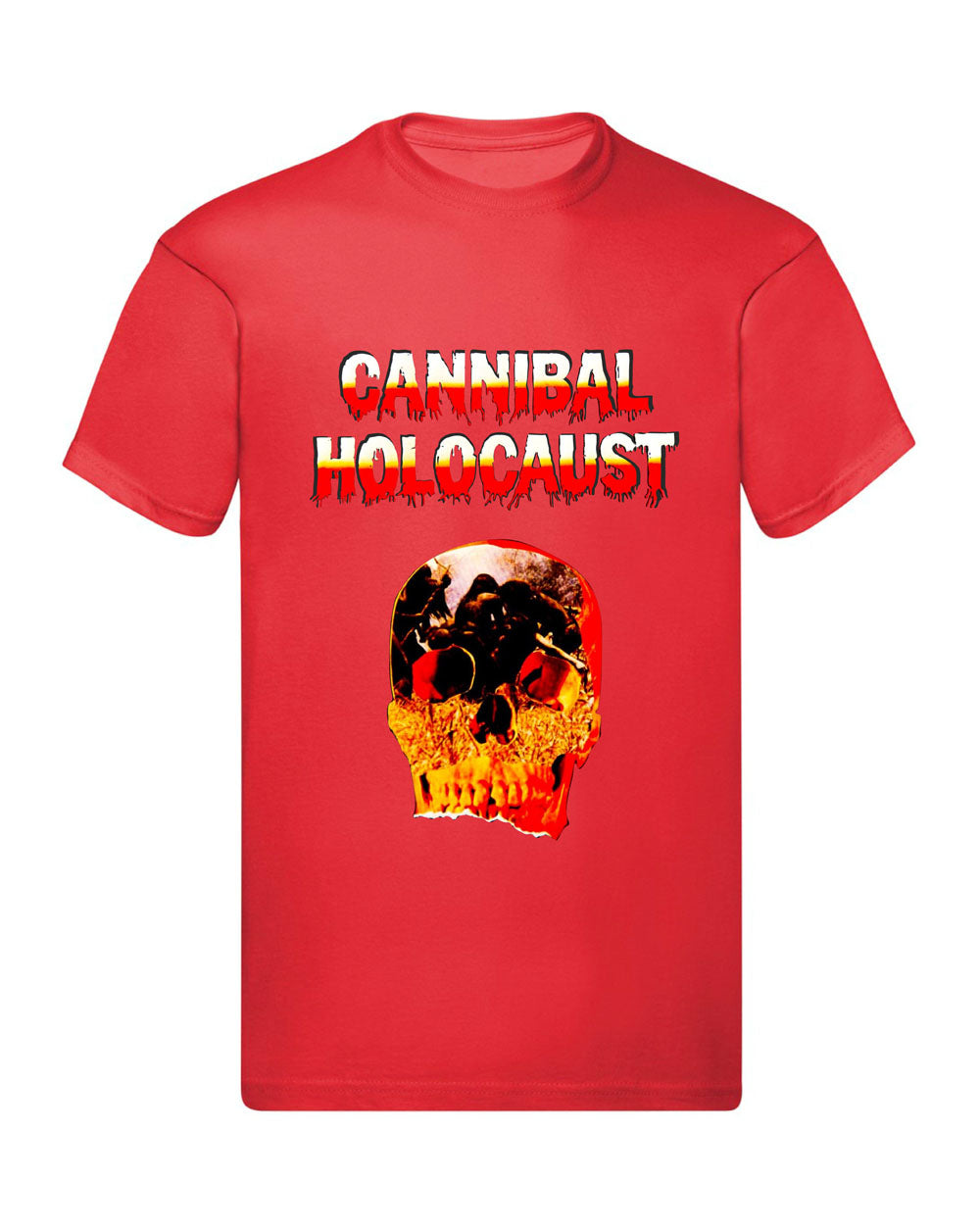 T-Shirt Uomo, Donna & Bambino - CANNIBAL HOLOCAUST - Maglietta Maglia Tshirt Super vestibilità Top qualità