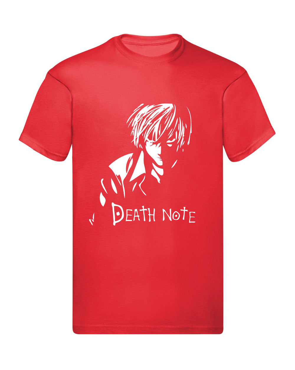 T-Shirt Uomo, Donna & Bambino - DEATH NOTE - LIGHT - Maglietta Maglia Tshirt Super vestibilità Top qualità