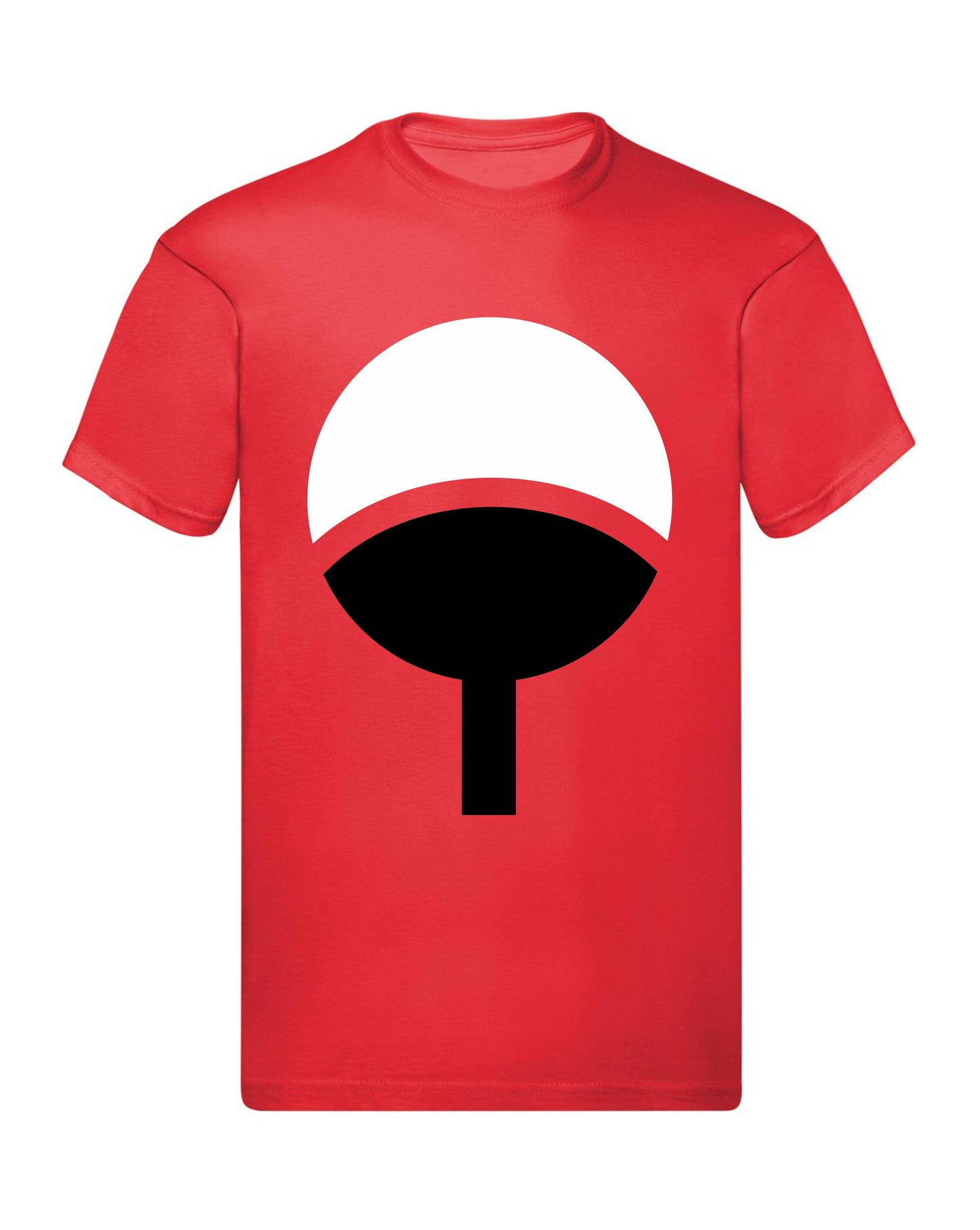 T-Shirt Uomo Donna & Bambino - VENTAGLIO UCHIHA - Maglietta Maglia Tshirt Super vestibilità Top qualità