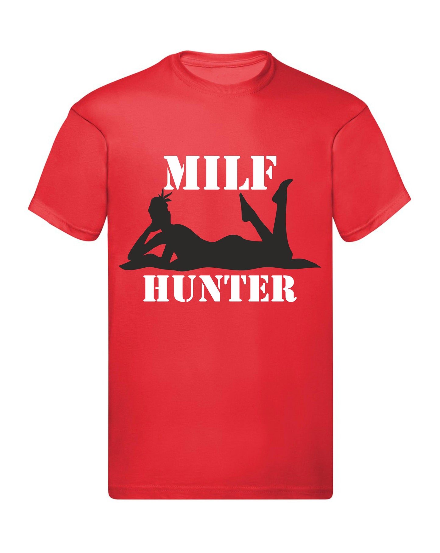 T-Shirt Uomo & Bambino - MILF HUNTER - Maglietta Maglia Tshirt Super vestibilità Top qualità