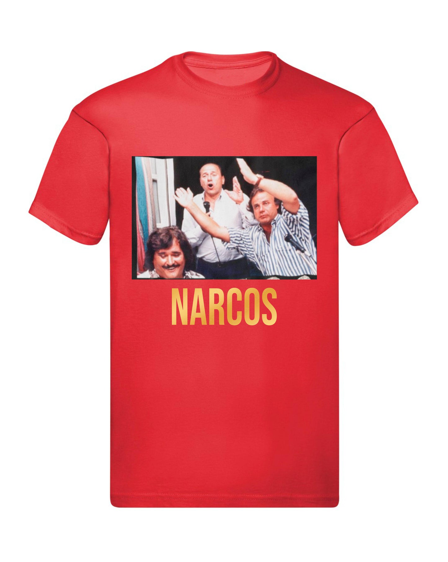 T-Shirt Uomo Donna & Bambino - NARCOS PERSONAGGI - Maglietta Maglia Tshirt Super vestibilità Top qualità