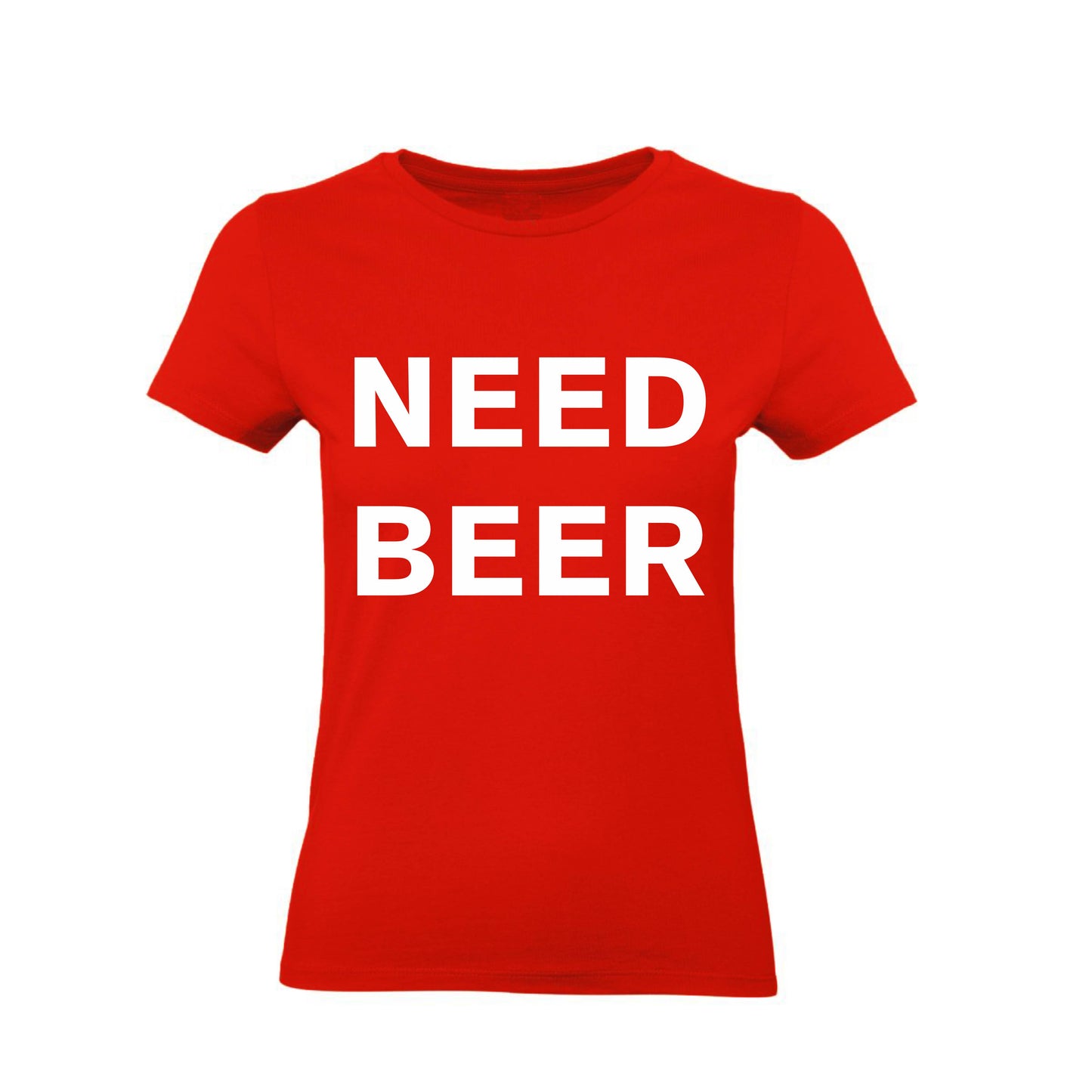 T-Shirt Uomo Donna & Bambino - NEED A BEER - Maglietta Maglia Tshirt Super vestibilità Top qualità