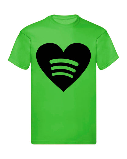 T-Shirt Uomo Donna & Bambino - LOVE MUSIC - Maglietta Maglia Tshirt Super vestibilità Top qualità