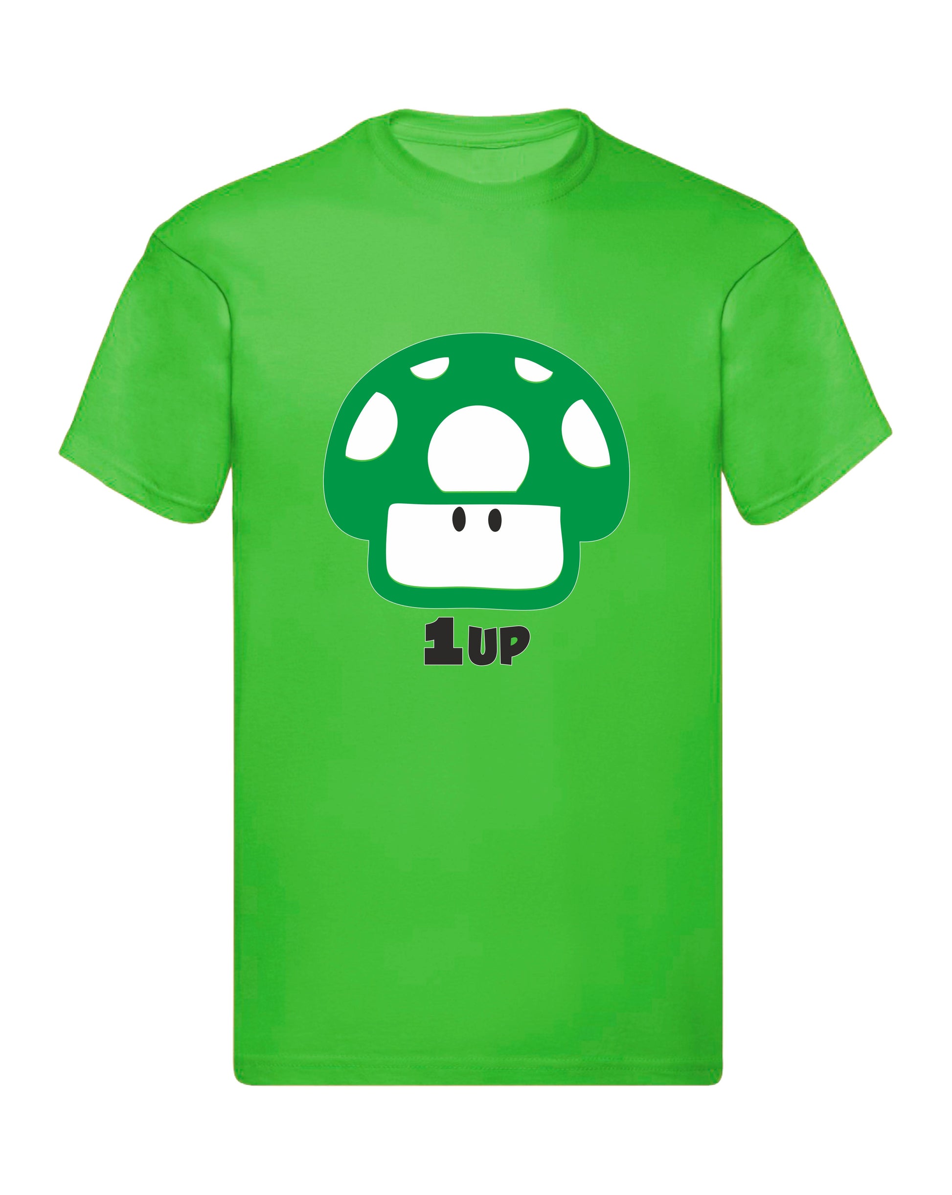 T-Shirt Uomo, Donna & Bambino - 1 UP - Maglietta Maglia Tshirt Super vestibilità Top qualità - Social Crazy