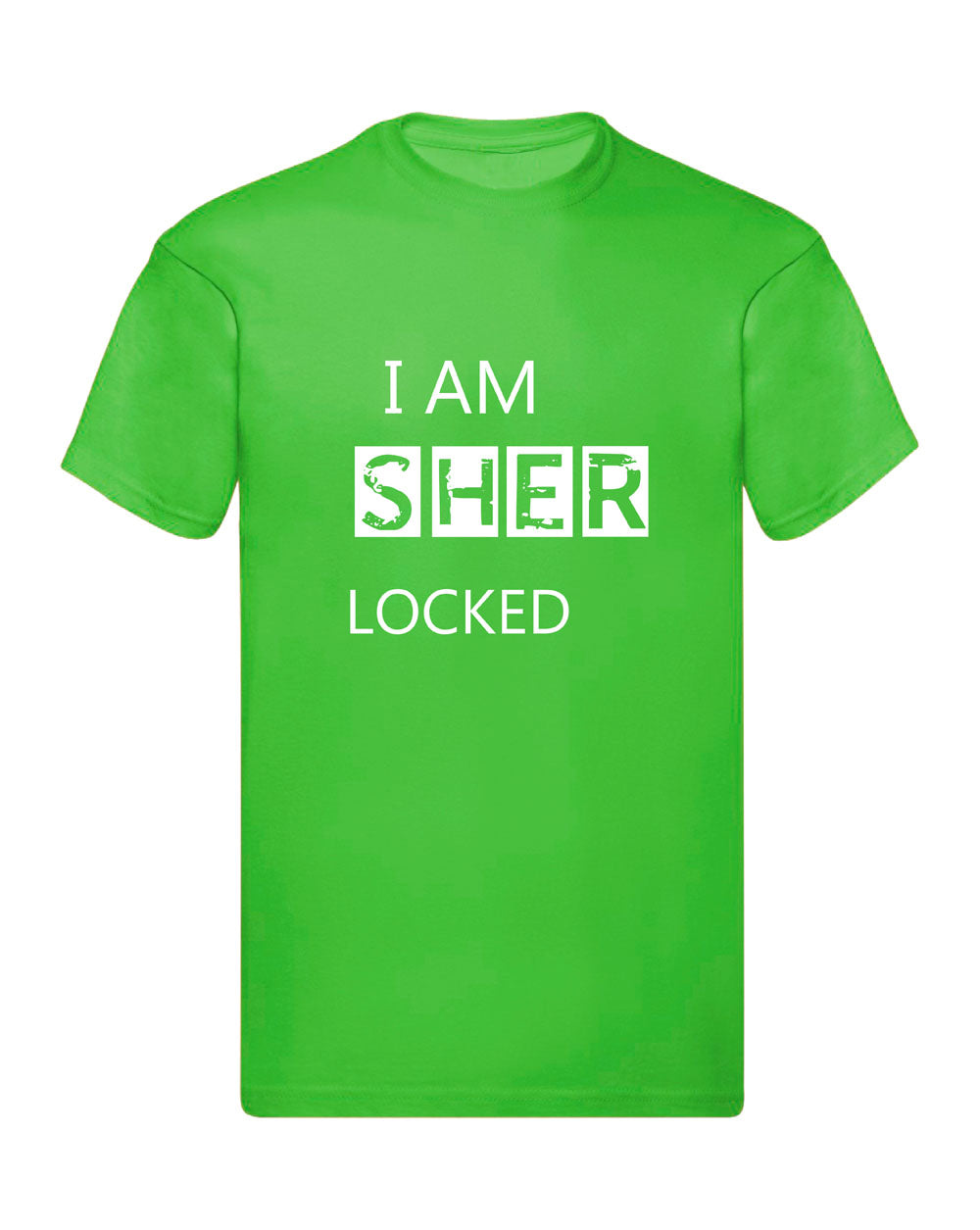 T-Shirt Uomo, Donna & Bambino - I AM SHERLOCKED  - Maglietta Maglia Tshirt Super vestibilità Top qualità